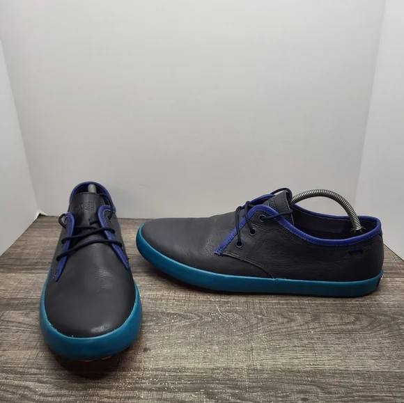 Camper Men's Pursuit Sneakers – Black Leather, EU 44 / US 11 - Picture 1 of 11